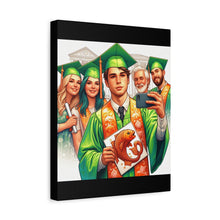 Load image into Gallery viewer, Graduation Canvas Print, Customizable Wall Art, Gift for Graduates, Celebration Decor, High School Graduation
