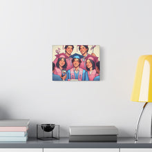 Load image into Gallery viewer, Canvas Print, Graduation Celebration Wall Art, Perfect Gift for Grads, Academic Achievements, Home Decor, Personalized, Unique Keepsake
