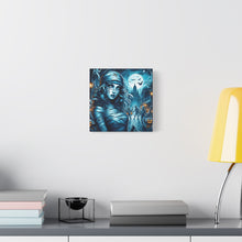 Load image into Gallery viewer, Mystical Mummy Canvas Art | Gothic Home Decor, Halloween Wall Art, Witchy Gift, Unique Art Print, Spooky Vibes, Mummy Themed Decor
