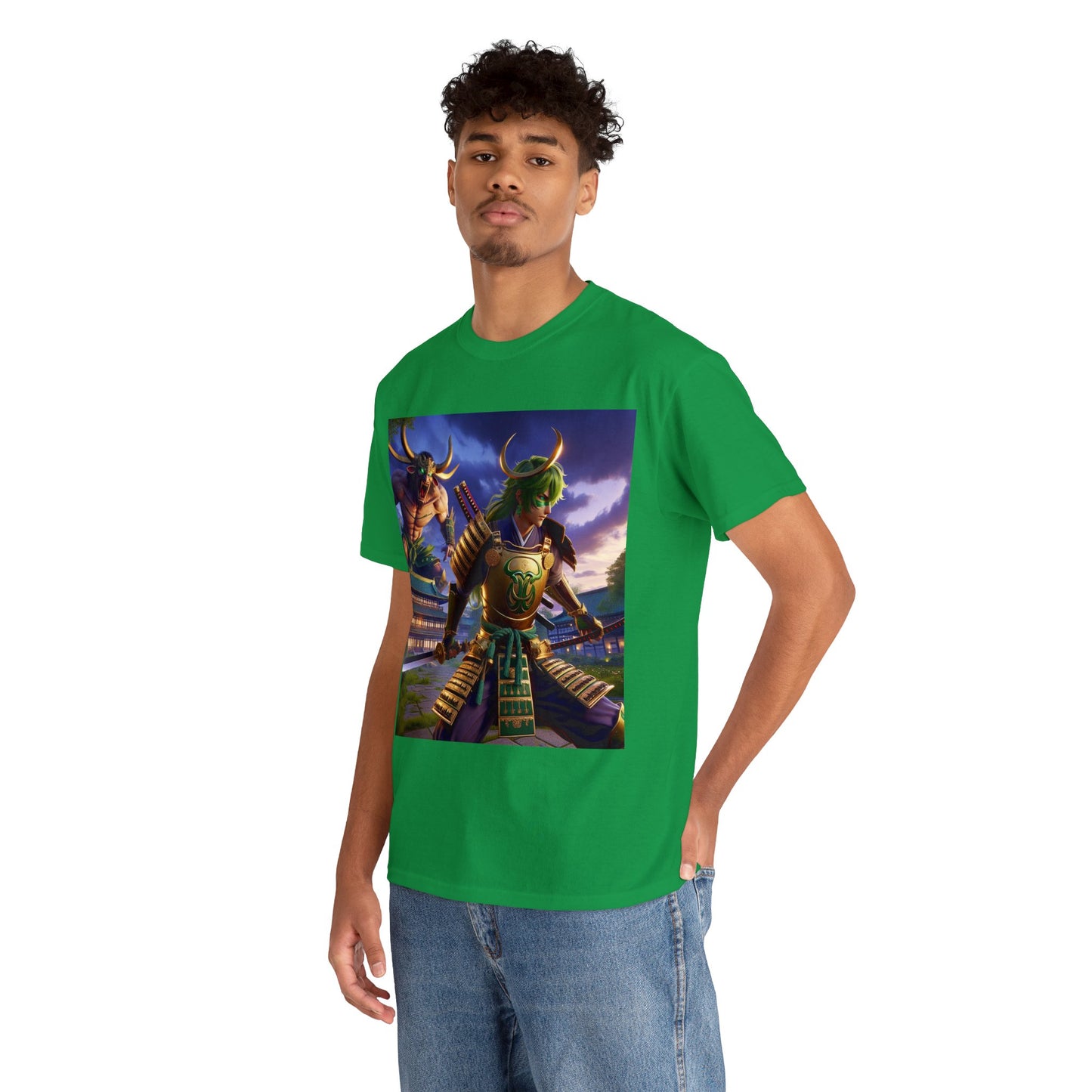 Samurai Taurus (2) Unisex Heavy Cotton Tee