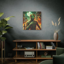 Load image into Gallery viewer, Canvas Print Halloween Pisces Mummy
