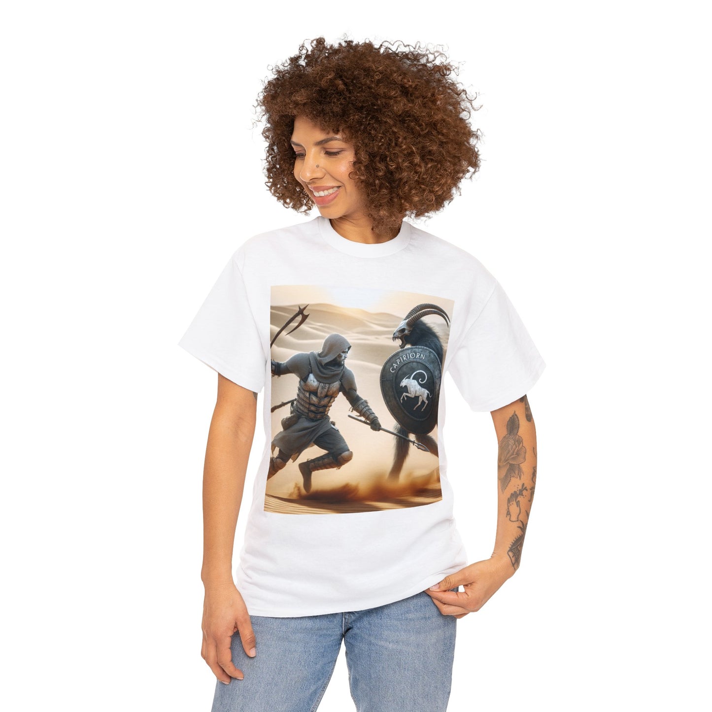 Capricorn Zulu (2) Unisex Heavy Cotton Tee