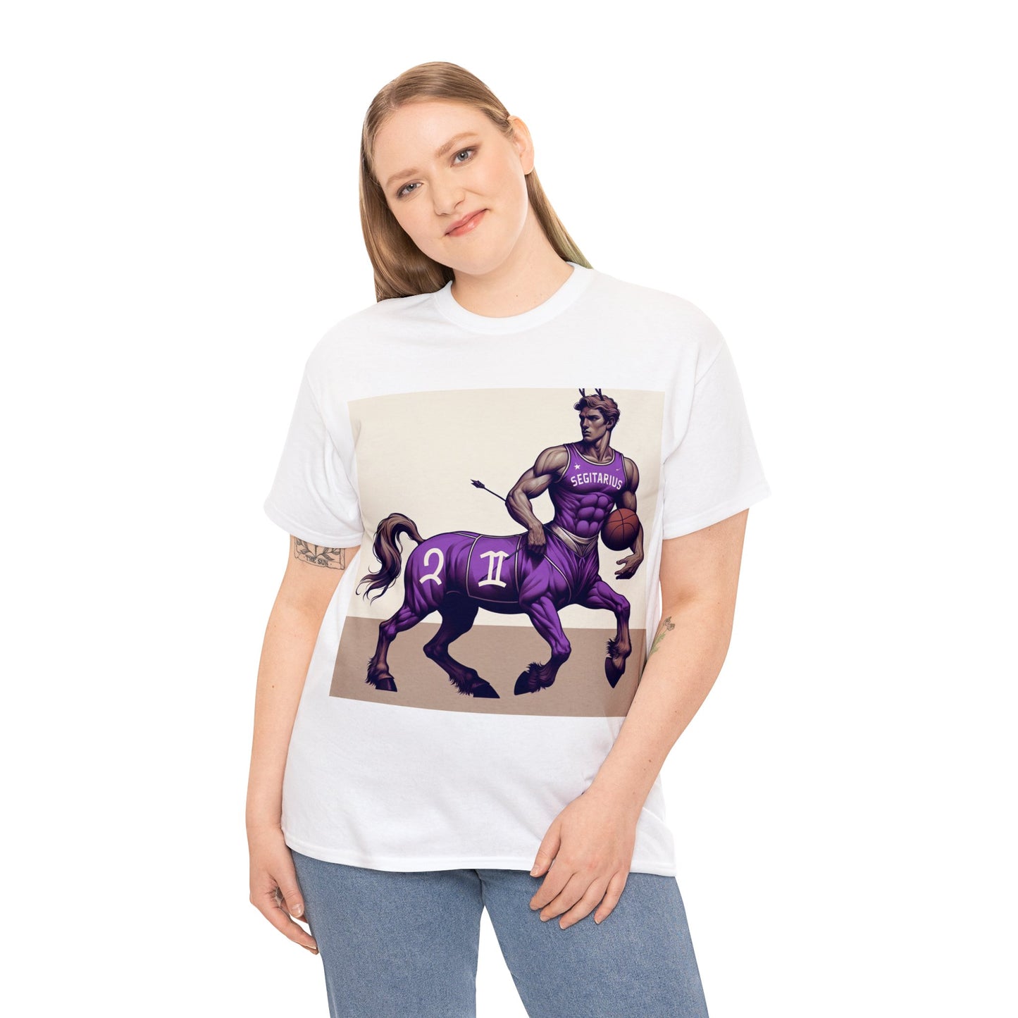 Team Sagittarius (1) Unisex Heavy Cotton Tee