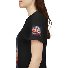 Load image into Gallery viewer, Cosmic Libra Justice Tee, Celestial Balance Shirt, Astrology Themed T-Shirt, Gift for Science Lovers, Unisex Heavy Cotton Tee

