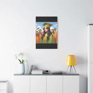Graduation Canvas Art, Unique Gift for Grads, Home Decor, Wall Art, Motivational Art