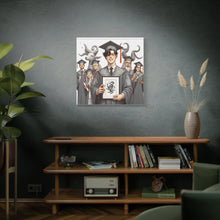 Load image into Gallery viewer, Graduation Canvas Print, Custom Grad Gift Wall Art for Students, Class of 2023 Decor, Unique Graduation Celebration Artwork, [...]

