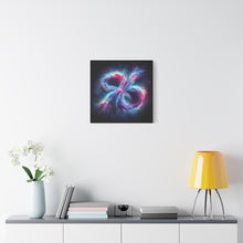 Load image into Gallery viewer, Cosmic Swirl Canvas Art, Galaxy Wall Decor, Abstract Home Decoration, Space-Inspired Artwork, Gift for Sci-Fi Lovers
