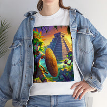 Load image into Gallery viewer, Pisces Aztec (F4) Unisex Heavy Cotton Tee
