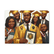 Load image into Gallery viewer, Graduation Celebration Canvas Art, Custom Wall Decor for Graduates, Gift for Newly Graduated, Inspirational Graduate Wall Art, [...]
