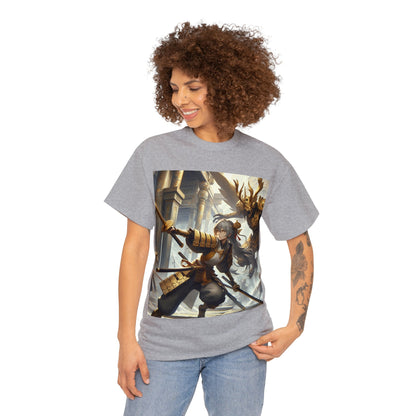 Samurai Capricorn (F4) Unisex Heavy Cotton Tee