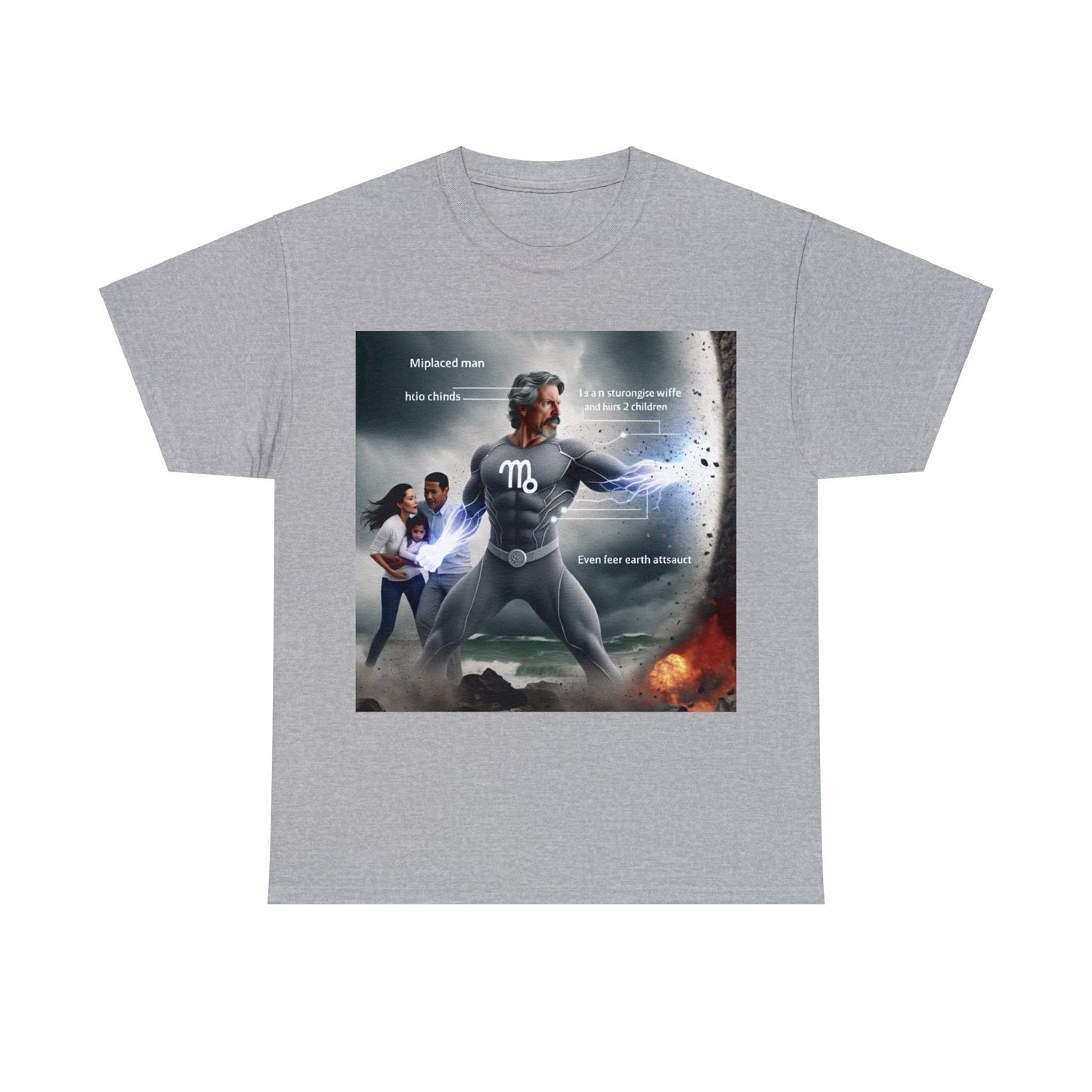 Capricorn Father's Day (4) Unisex Heavy Cotton Tee