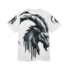 Load image into Gallery viewer, Geometric Goat Design Tee, Unisex Graphic Tee, Stylish Casual Wear, Nature Inspired Apparel, Perfect for Gift Giving
