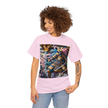 Samurai Libra (2) Unisex Heavy Cotton Tee