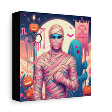 Load image into Gallery viewer, Canvas Art - Halloween Libra Astrology Mummy
