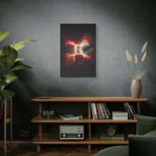 Load image into Gallery viewer, Celestial Canvas Wall Art, Starry Decor, Zodiac Home Accent, Gift for Astrology Lovers, Galaxy Art Print, Cosmic Wall Decor
