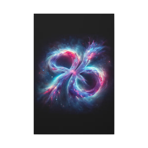 Cosmic Swirl Canvas Art, Galaxy Wall Decor, Abstract Home Decoration, Space-Inspired Artwork, Gift for Sci-Fi Lovers