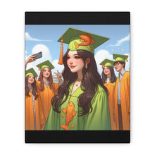 Load image into Gallery viewer, Graduation Canvas Art, Unique Gift for Grads, Home Decor, Wall Art, Motivational Art
