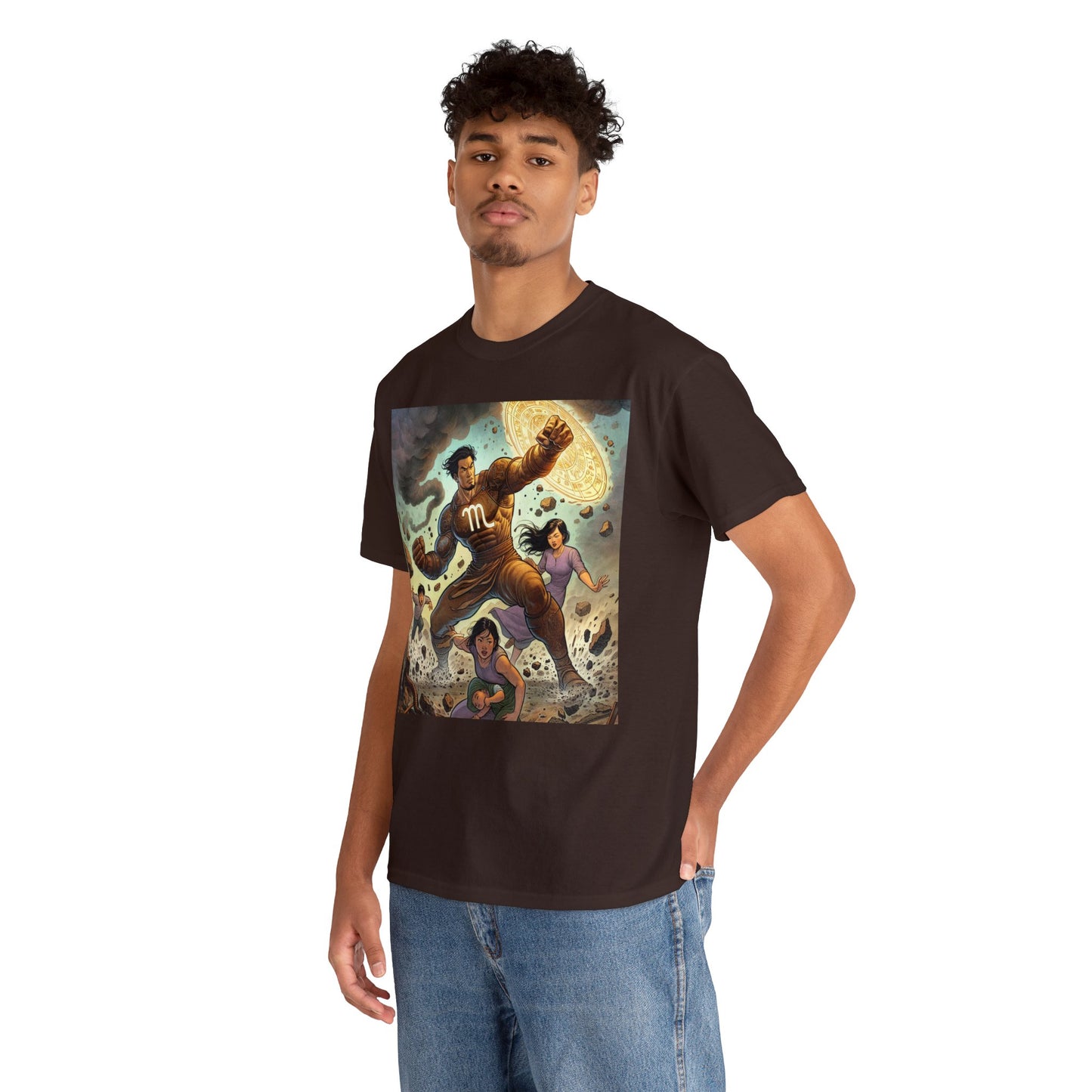 Virgo Father's Day (3) Unisex Heavy Cotton Tee