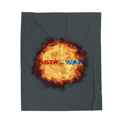 Astro War Velveteen Plush Blanket