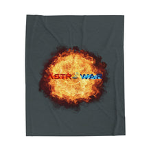 Load image into Gallery viewer, Astro War Velveteen Plush Blanket
