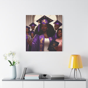 Graduation Canvas Art, Inspirational Wall Decor for New Grads, Proud Graduate Gift, College or High School Graduation, Unique Home Decor