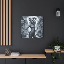 Load image into Gallery viewer, Canvas Print - Halloween Capricorn Astrology Mummy
