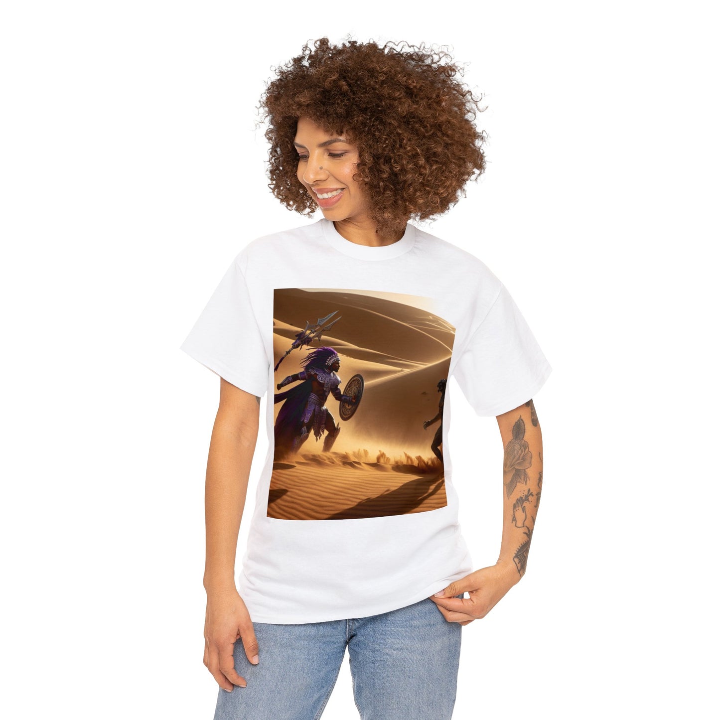 Sagittarius Zulu (3) Unisex Heavy Cotton Tee