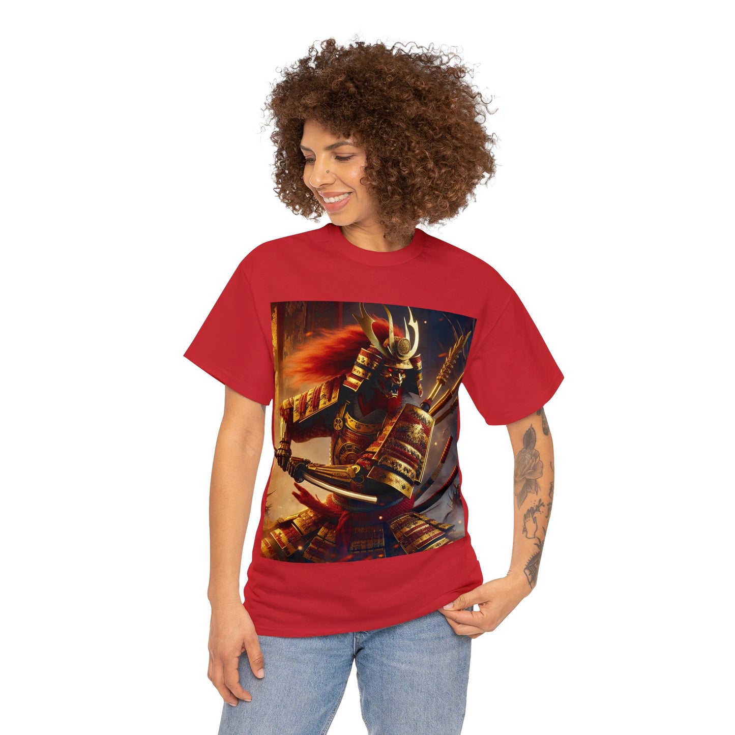 Samurai Aries (F1) Unisex Heavy Cotton Tee