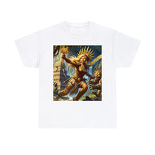 Load image into Gallery viewer, Leo Aztec (F3) Unisex Heavy Cotton Tee
