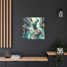 Load image into Gallery viewer, Canvas Print: Halloween Taurus Mummy

