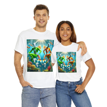 Team Pisces (4) Unisex Heavy Cotton Tee