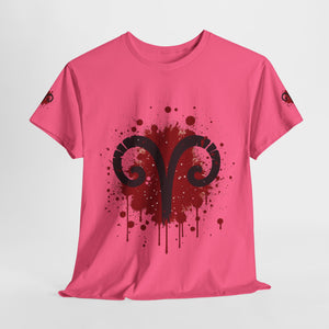 Aries Inspired Unisex Heavy Cotton Tee | Astrology Shirt, Zodiac Apparel, Gift for Astrology Lovers, Rambunctious Spirit T-Shirt, [...]