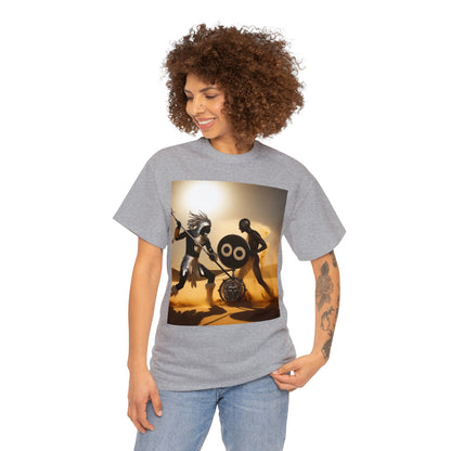 Cancer Zulu (1) Unisex Heavy Cotton Tee