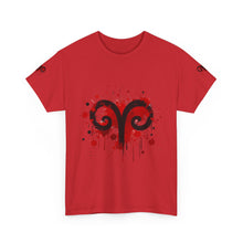 Load image into Gallery viewer, Edgy Aries Graphic Tee, Astrology Shirt, Perfect Gift for Zodiac Lovers, Unisex Cotton Top, Stylish Casual Wear
