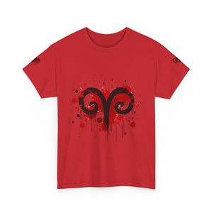 Edgy Aries Graphic Tee, Astrology Shirt, Perfect Gift for Zodiac Lovers, Unisex Cotton Top, Stylish Casual Wear