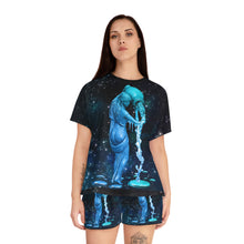 Load image into Gallery viewer, Aquarius Women&#39;s Short Pajama Set (AOP)
