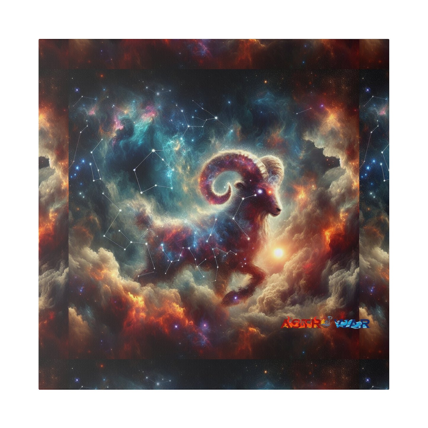 Aries Nebula (1) Matte Canvas, Stretched, 0.75"