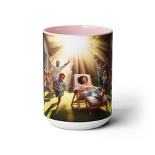 Load image into Gallery viewer, Mother&#39;s Day (6) Two-Tone Coffee Mugs, 15oz
