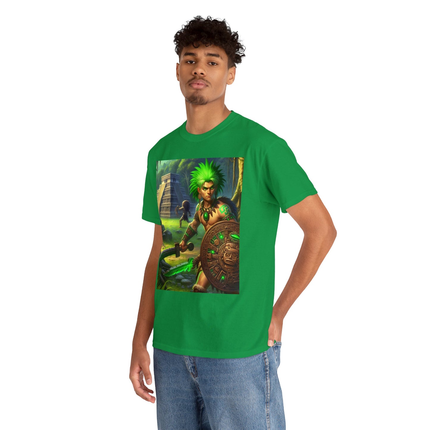 Taurus Aztec (3) Unisex Heavy Cotton Tee