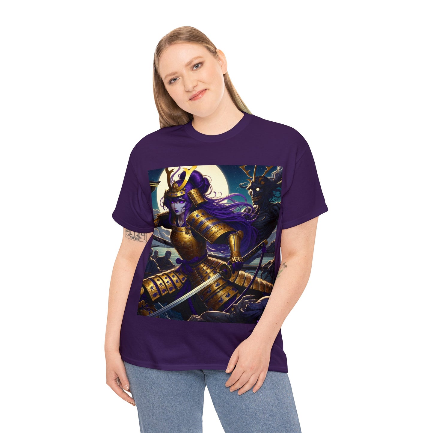 Samurai Sagittarius (F2) Unisex Heavy Cotton Tee