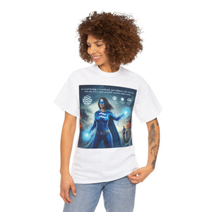 Aquarius Mother's Day (3) Unisex Heavy Cotton Tee