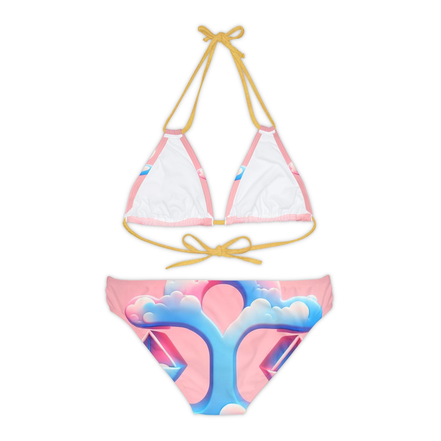 Libra (1) Strappy Bikini Set (AOP)