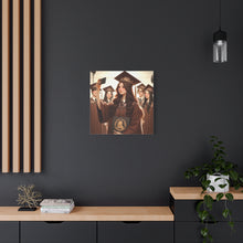 Load image into Gallery viewer, Graduation Canvas Print, Inspirational Wall Art for Graduates, Home Decor, Gift for Her, College Graduation, Motivational Decor
