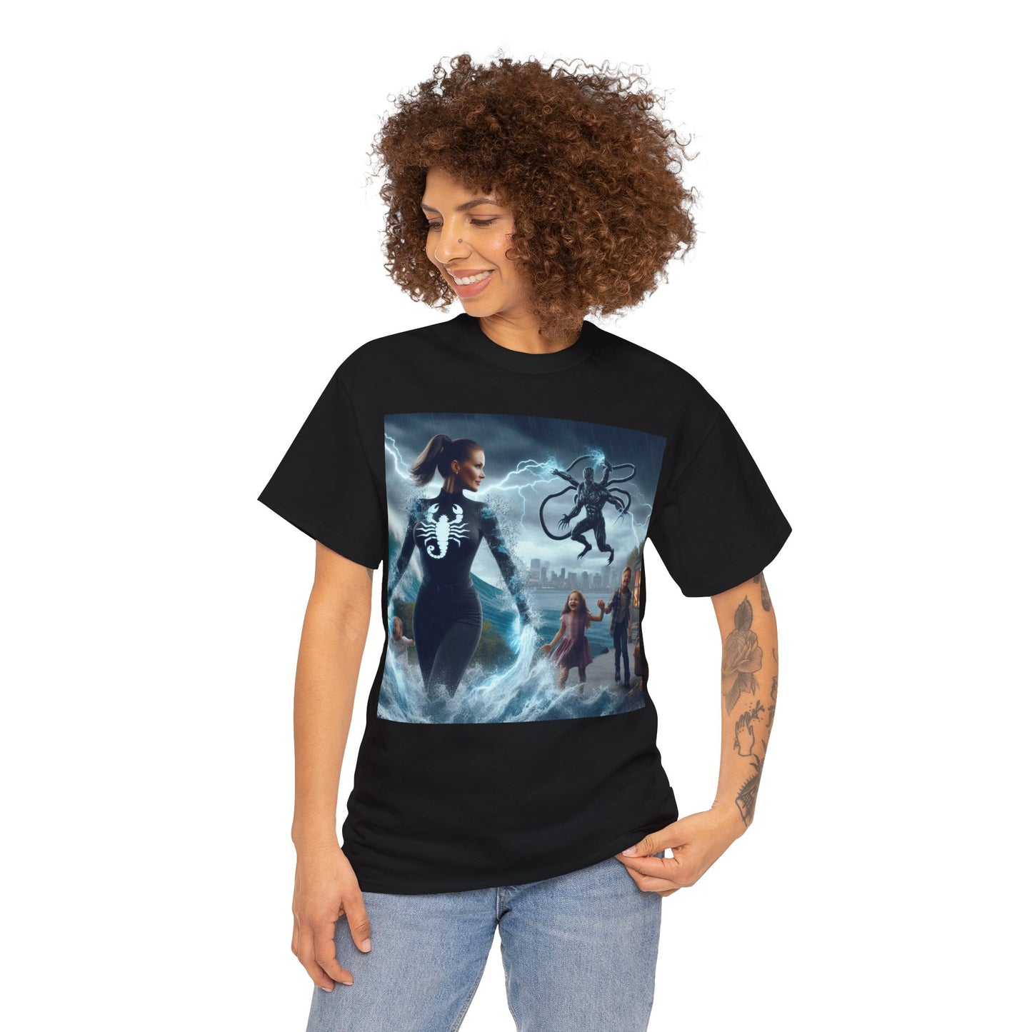 Scorpio Mother's Day (2) Unisex Heavy Cotton Tee