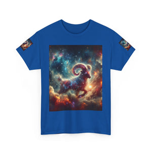 Aries Celestial Astrology Tee - Unisex Short Sleeve Shirt, Cosmic T-Shirt, Horoscope Apparel, Astrology Gift, Zodiac Wear