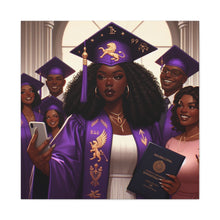 Load image into Gallery viewer, Graduation Canvas Art, Inspirational Wall Decor for New Grads, Proud Graduate Gift, College or High School Graduation, Unique Home Decor
