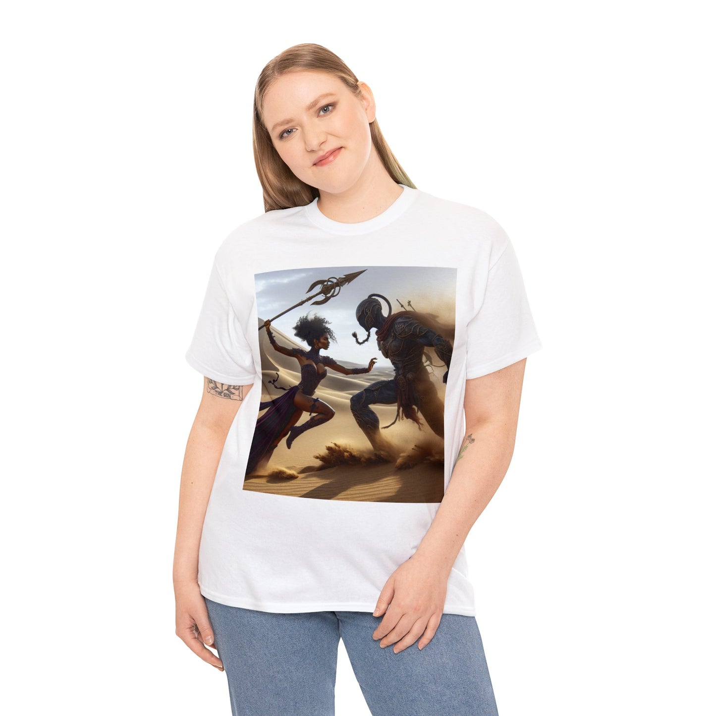 Sagittarius Zulu (F4) Unisex Heavy Cotton Tee