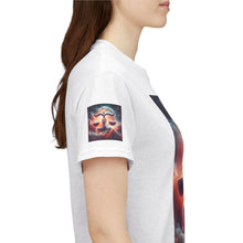 Load image into Gallery viewer, Cosmic Libra Justice Tee, Celestial Balance Shirt, Astrology Themed T-Shirt, Gift for Science Lovers, Unisex Heavy Cotton Tee
