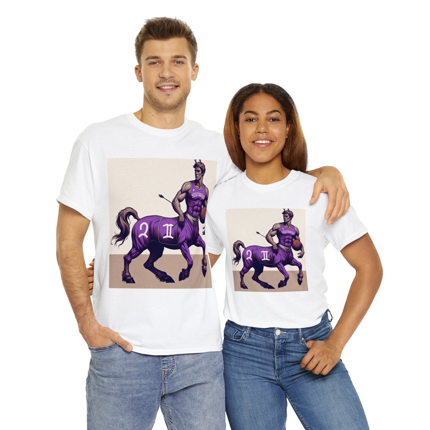 Team Sagittarius (1) Unisex Heavy Cotton Tee