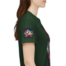 Load image into Gallery viewer, Sagittarius Galactic Unicorn Tee - Unisex Cotton T-Shirt for Cosmic Lovers, Fantasy Fans, Trendy Apparel, Astral War Merch, Gift for All Occasions
